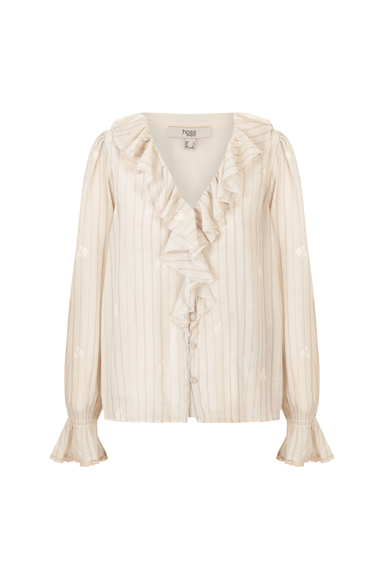 Hoss Intropia Clarisse. Blusa com folhos