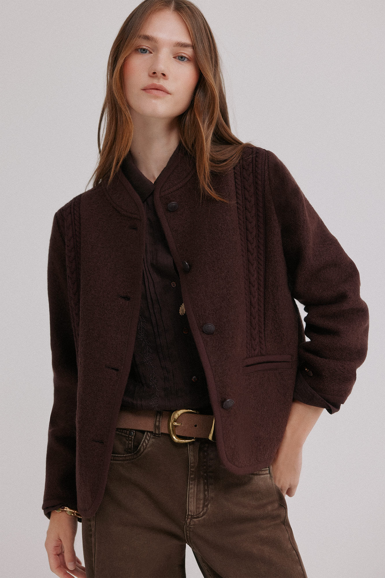 Hoss Intropia Flavia. Casaco austr&iacute;aca