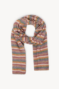 Hoss Intropia Dana. Long multi-stripe scarf Pink