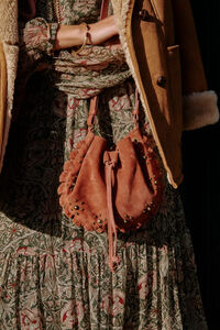 Hoss Intropia Numa. Bolsa de mala de tiracolo de croute