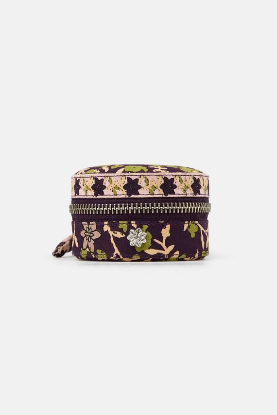 Leni. Joyero circular con print