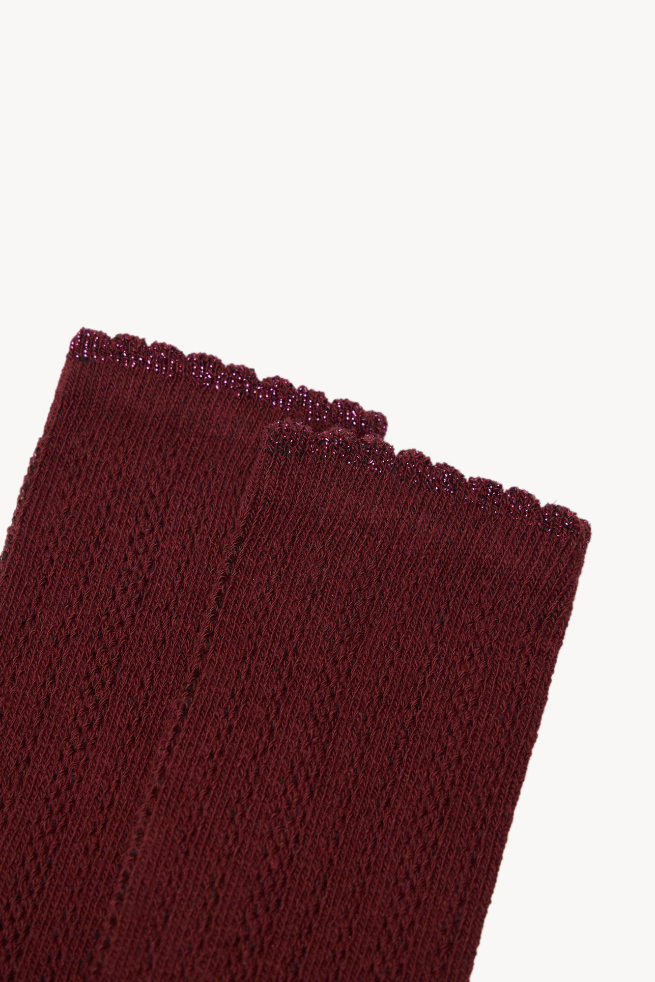 Hoss Intropia Leila. Calcetines calados lurex