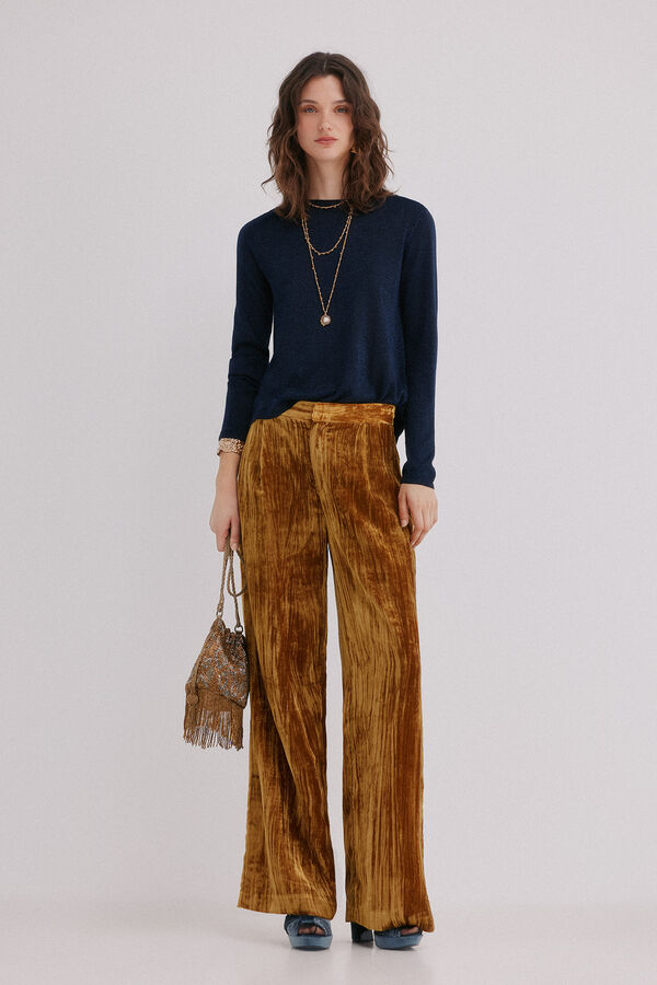 Hoss Intropia Ilda.. Camisola de l&uacute;rex Dourado