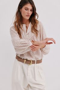 Hoss Intropia Genebra. Blusa estampada