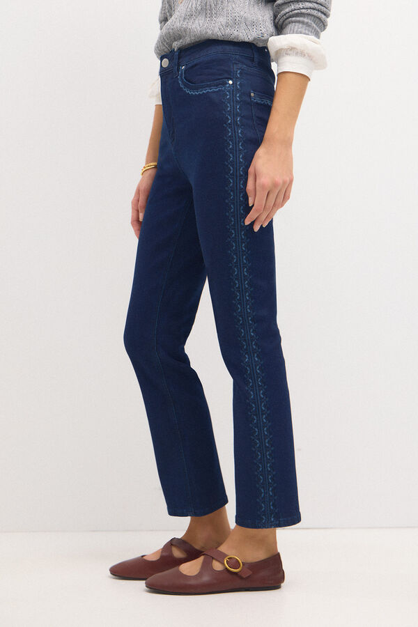 Hoss Intropia Ofira. Boot Cut Jeans Blue