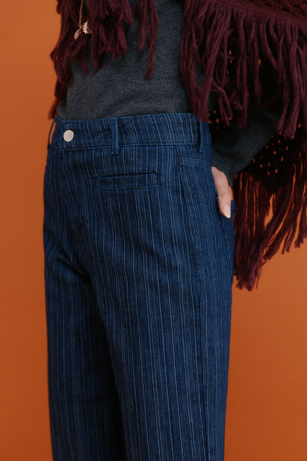 Hoss Intropia Begoña. Jeans de perna larga Azul