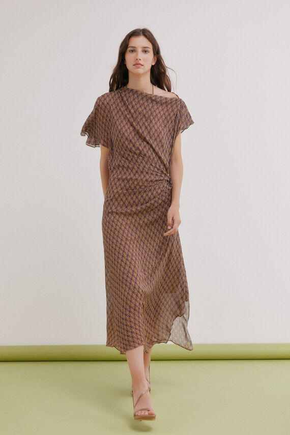 Amélie. Vestido estampado