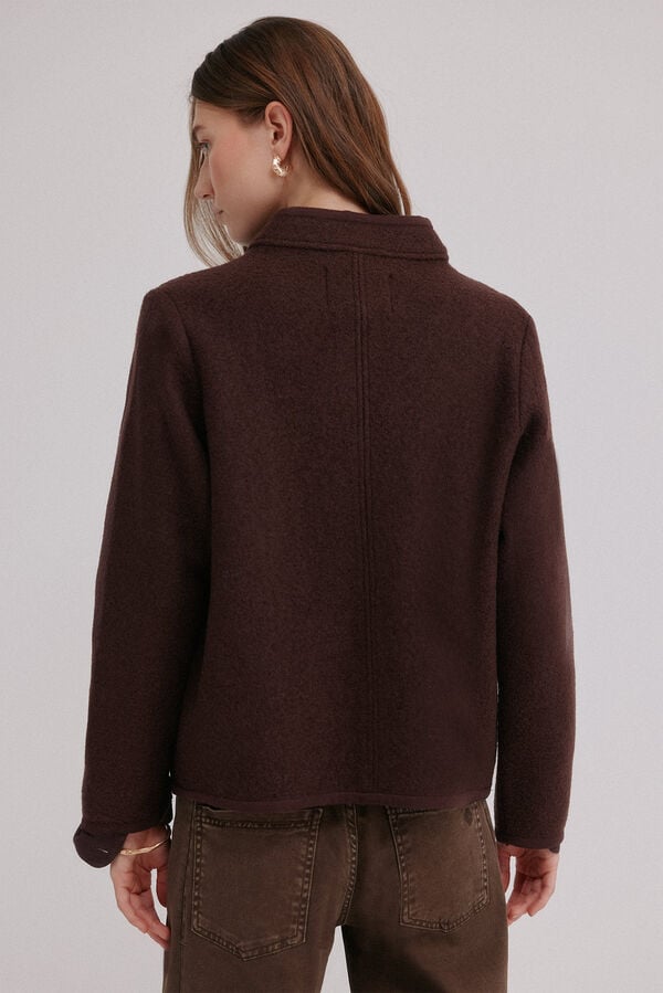 Hoss Intropia Flavia. Casaco austríaca Castanho