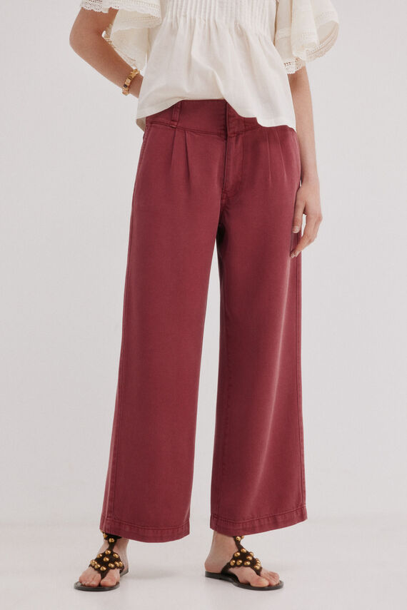 Paris. Pantalón fluído