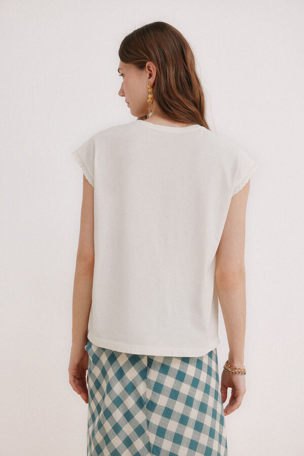 Hoss Intropia Momo. Washed T-shirt Beige