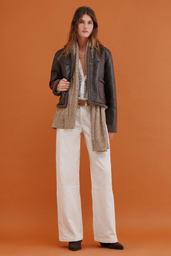 Hoss Intropia Delia. Desportiva dupla face Castanho