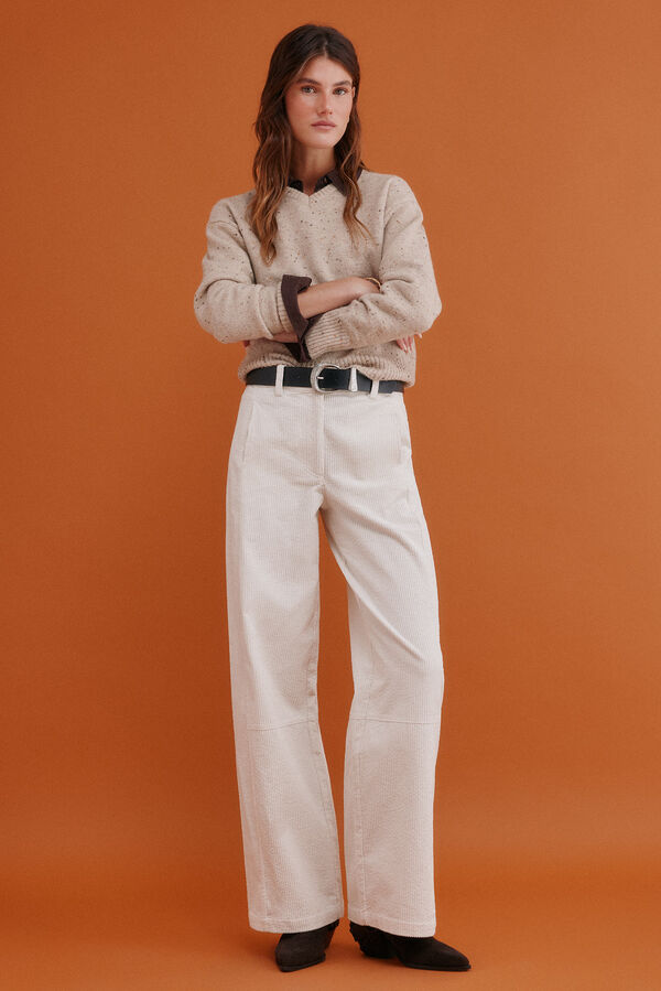 Hoss Intropia Imelda. Camisola mesclado Beige