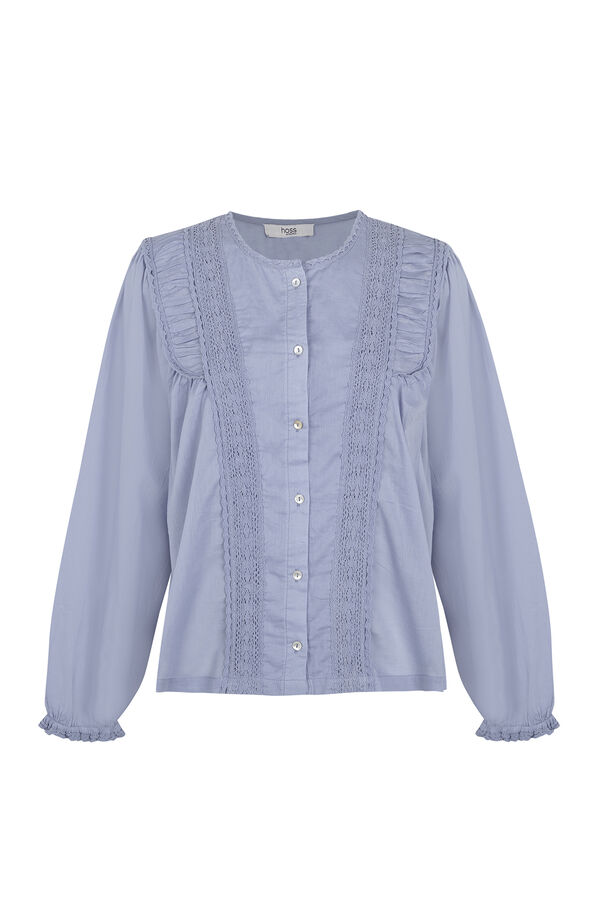 Hoss Intropia Caelia. Blusa fluida Azul
