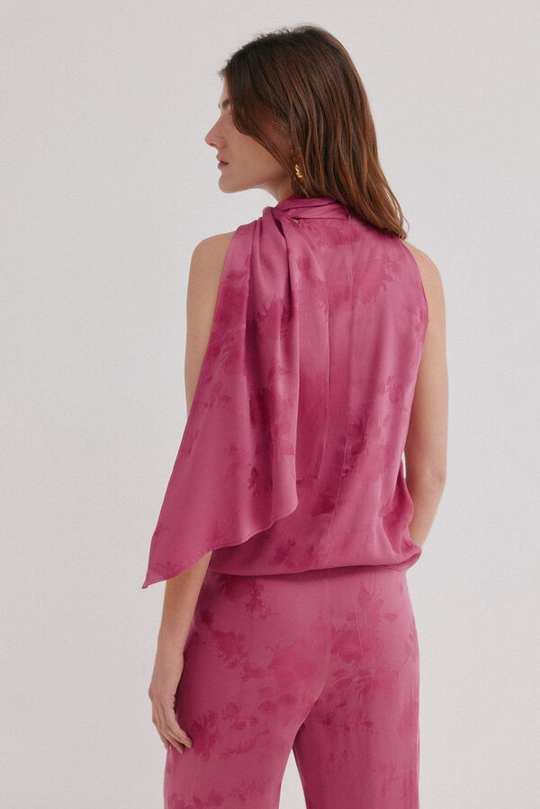 Hoss Intropia Celine. Blusa jacquard Subiu