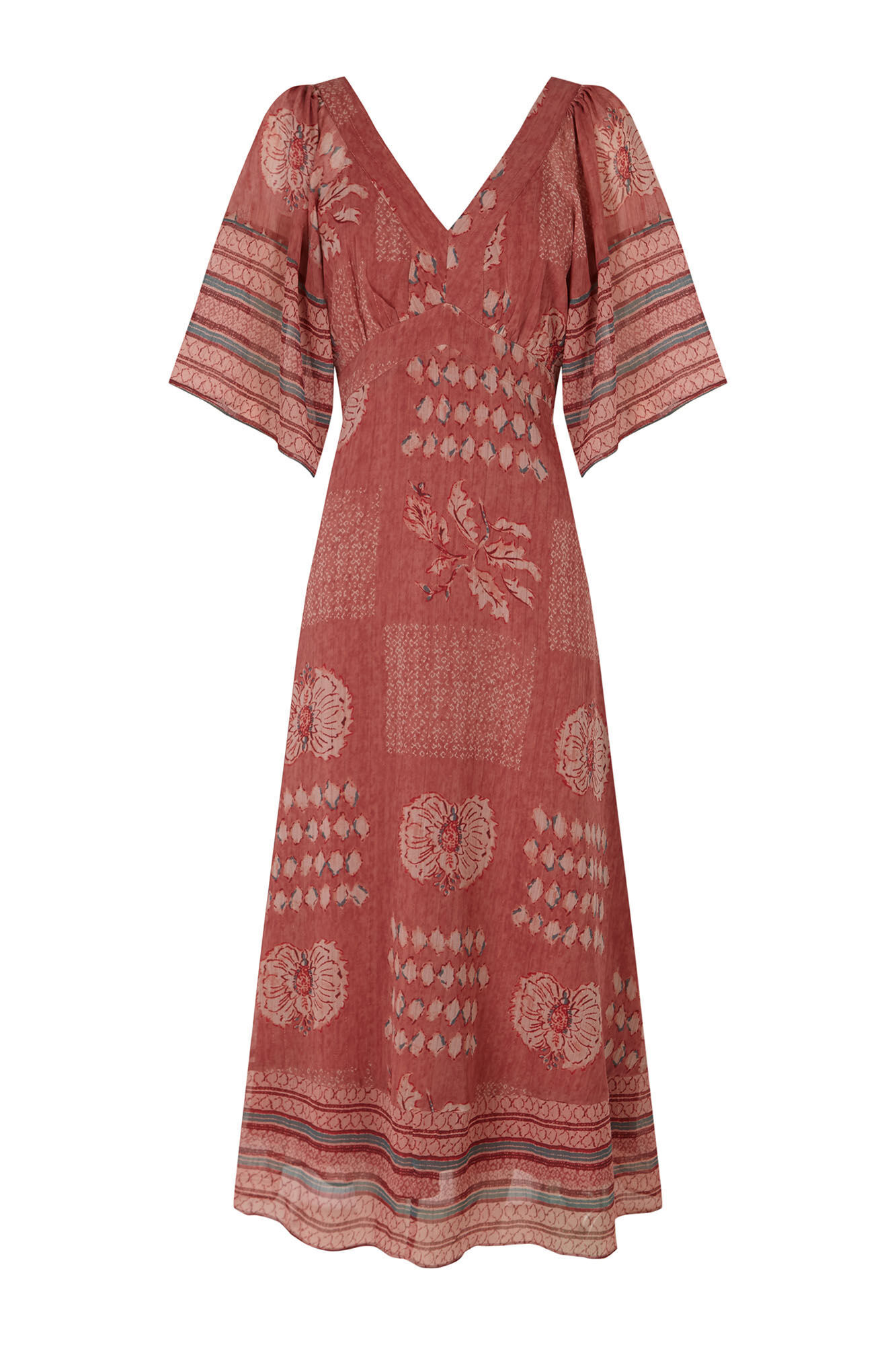 Hoss Intropia Ana. Vestido midi fluido