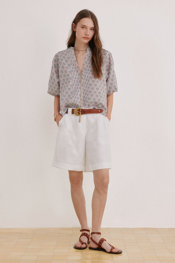 Hoss Intropia Constanza. Blusa estampada Roxo