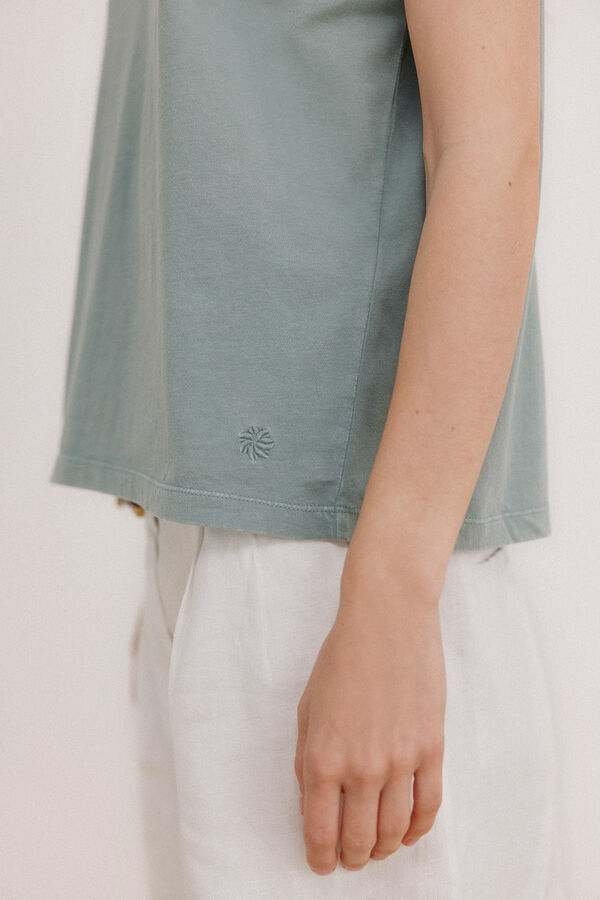 Hoss Intropia T-shirt lavada Manuela Azul