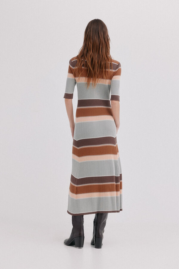 Hoss Intropia Aria. Vestido de malha Multicolorido