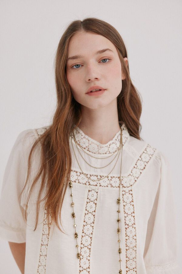 Hoss Intropia Martina. Romantic T-shirt White