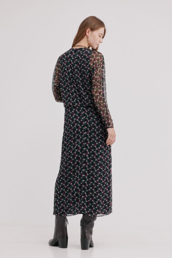 Hoss Intropia Azelie. Vestido estampado Multicolorido