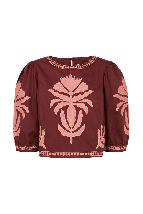 Hoss Intropia Guadalupe. Blusa de algod&atilde;o Granada