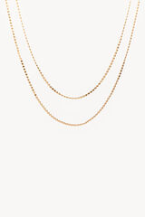 Hoss Intropia Lori. Double long necklace Gold