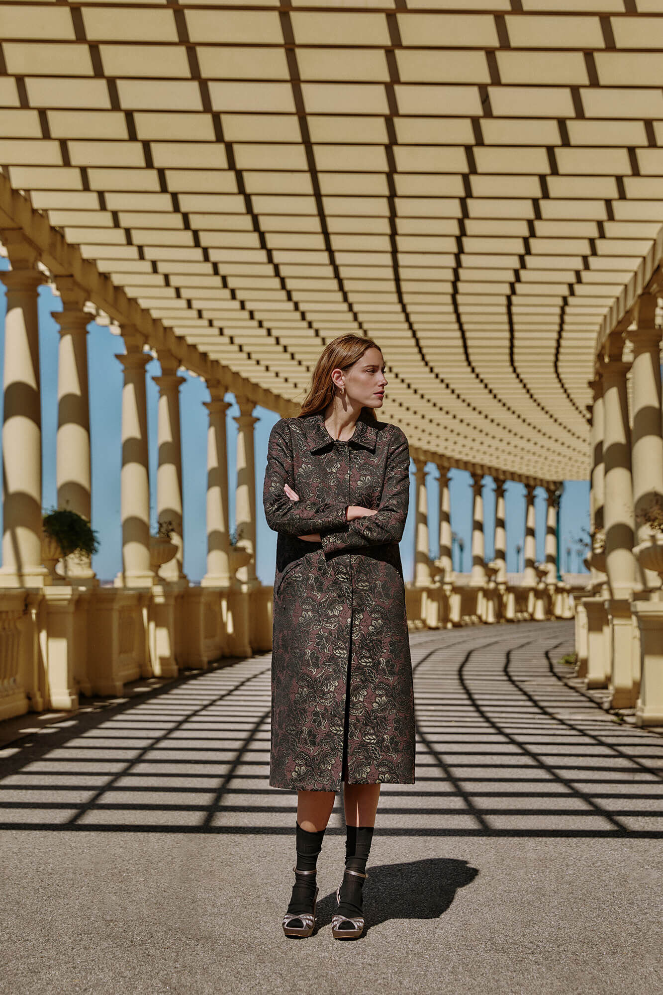 Hoss Intropia Fiorella. Levita jacquard