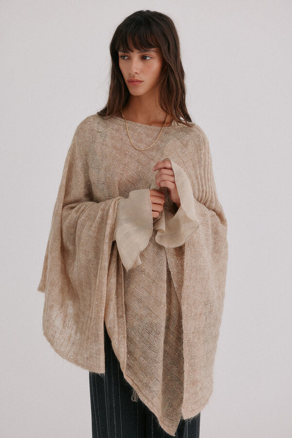 Hoss Intropia Näelle. Capa tricot Beige
