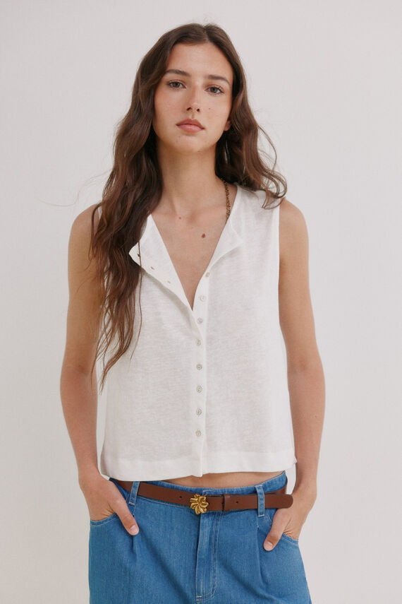 Mireia. Camiseta sin mangas tapeta