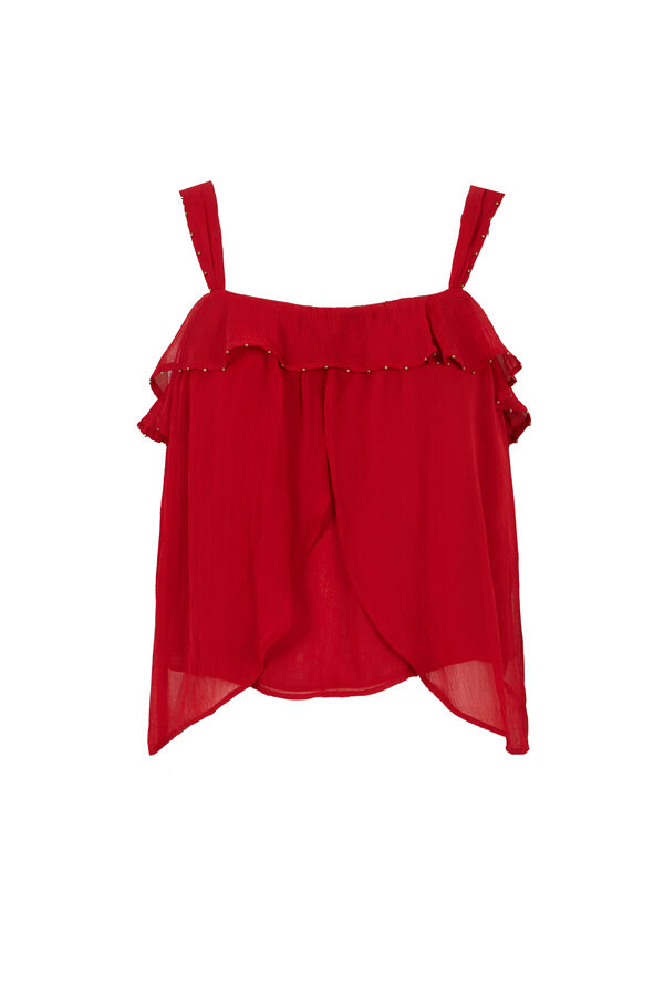 Hoss Intropia Griselda. Top largo Vermelho