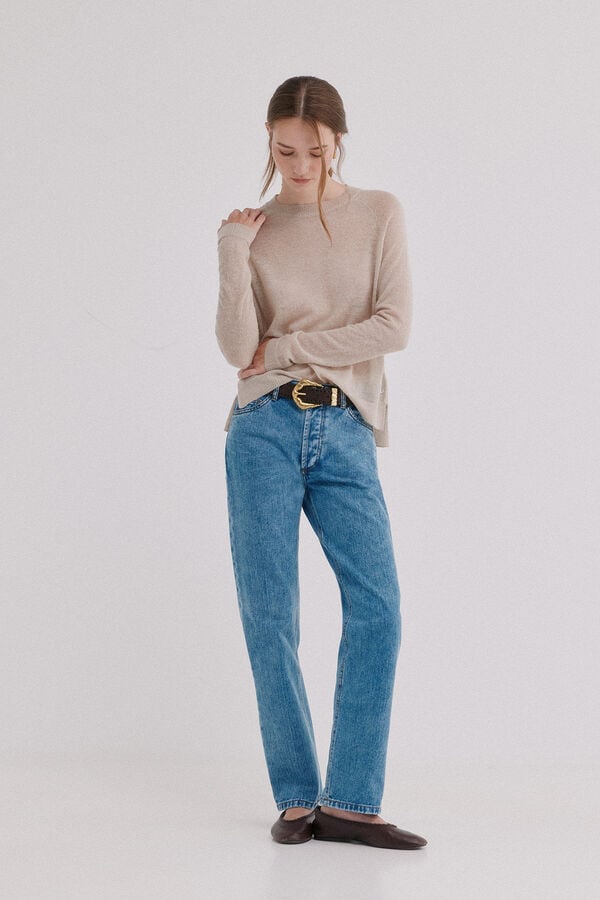 Hoss Intropia Imara. Camisola de malha Ecru