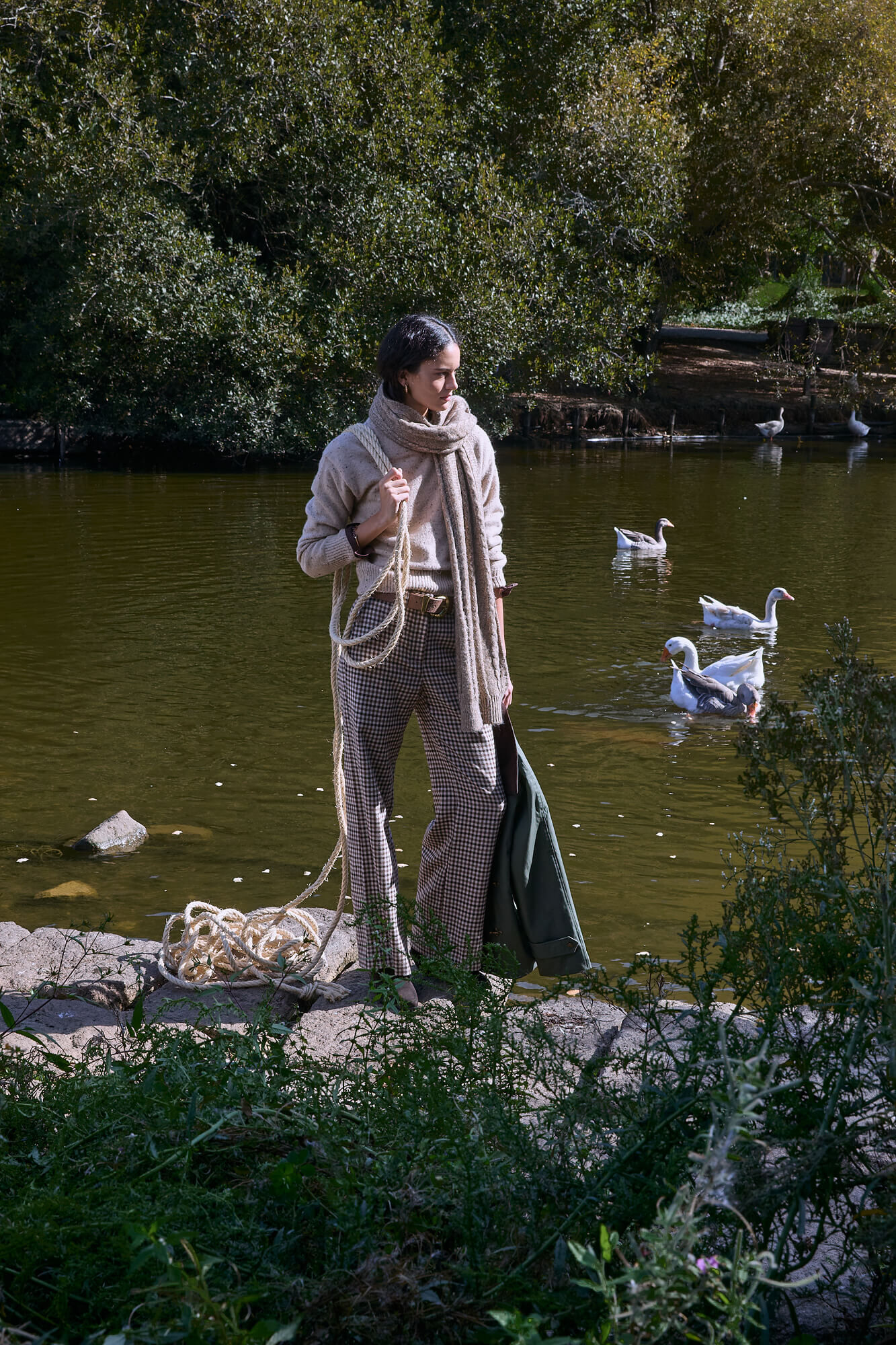 Hoss Intropia Prado. Cal&ccedil;a xadrez