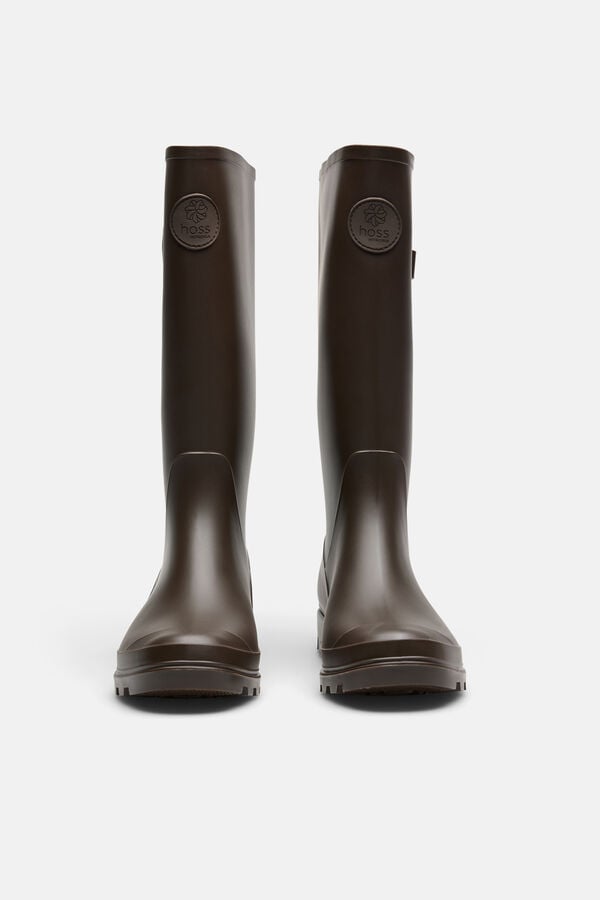 Hoss Intropia Magdalena. Botas de &aacute;gua Castanho