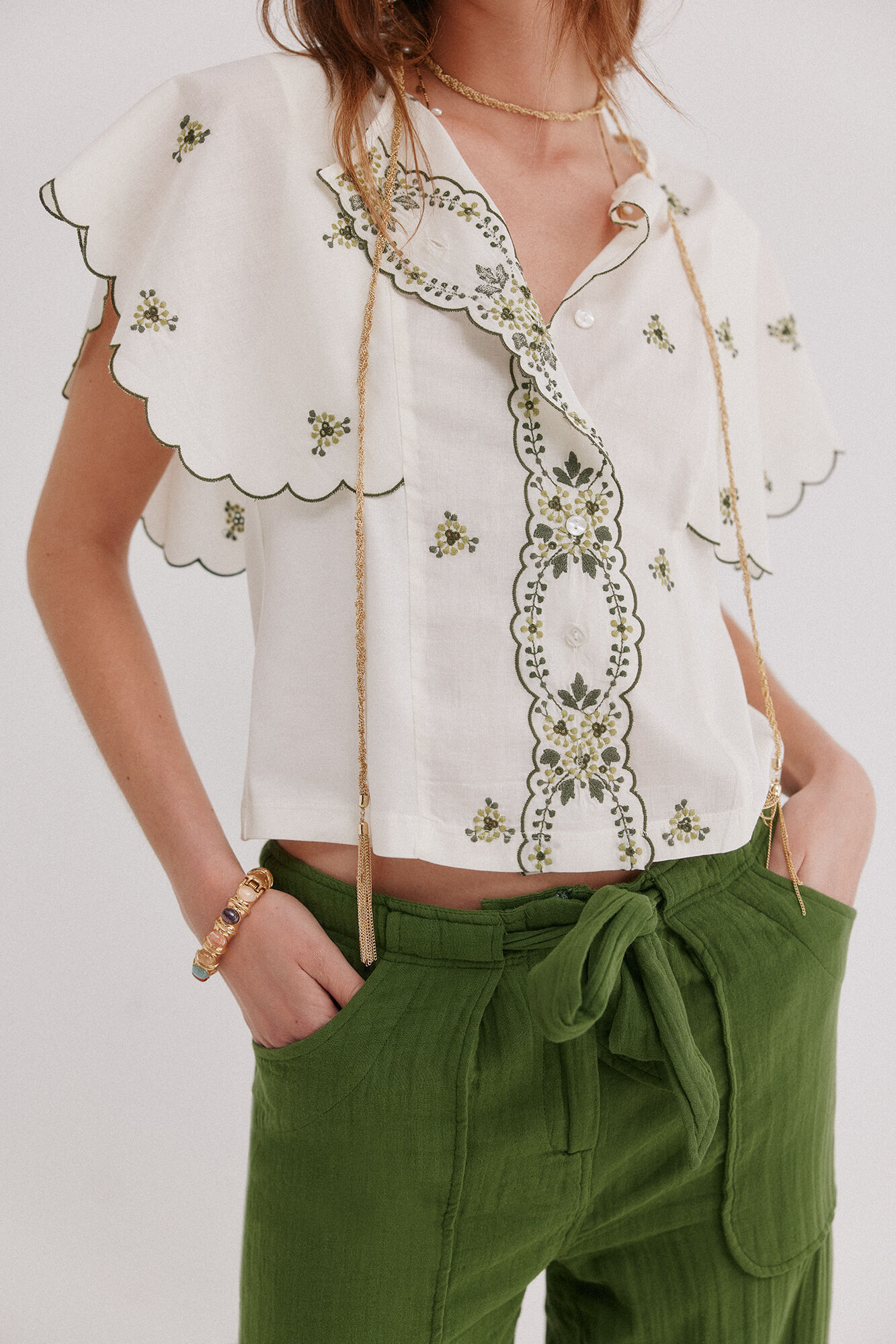 Hoss Intropia Malena. T-shirt gola redonda