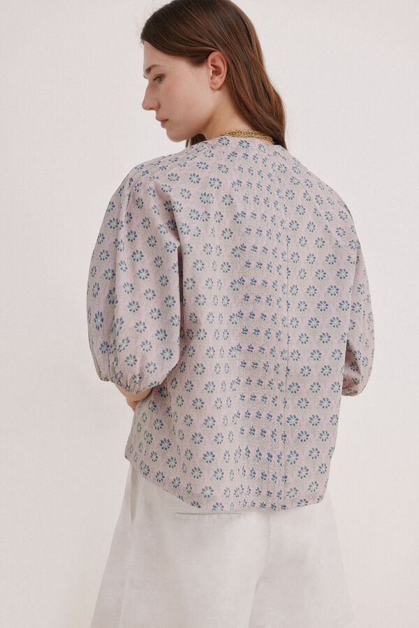 Hoss Intropia Constanza. Blusa estampada Roxo