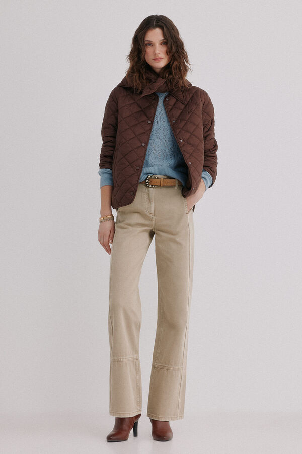 Hoss Intropia Puffer coat Damienne Brown