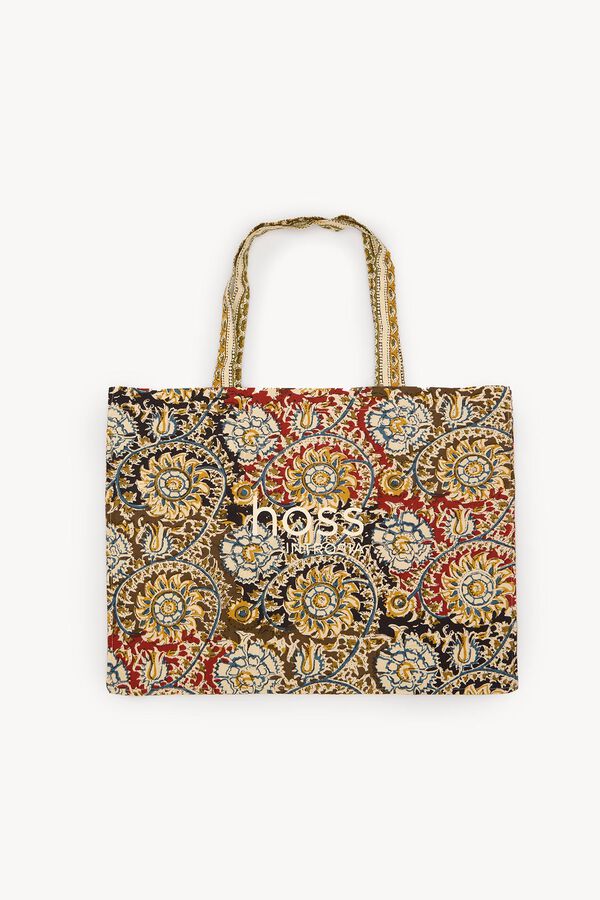 Hoss Intropia Nicole. Bolsa estampada Multicolor