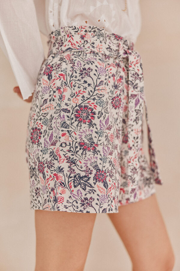 Hoss Intropia Bermuda estampada Multicolorido