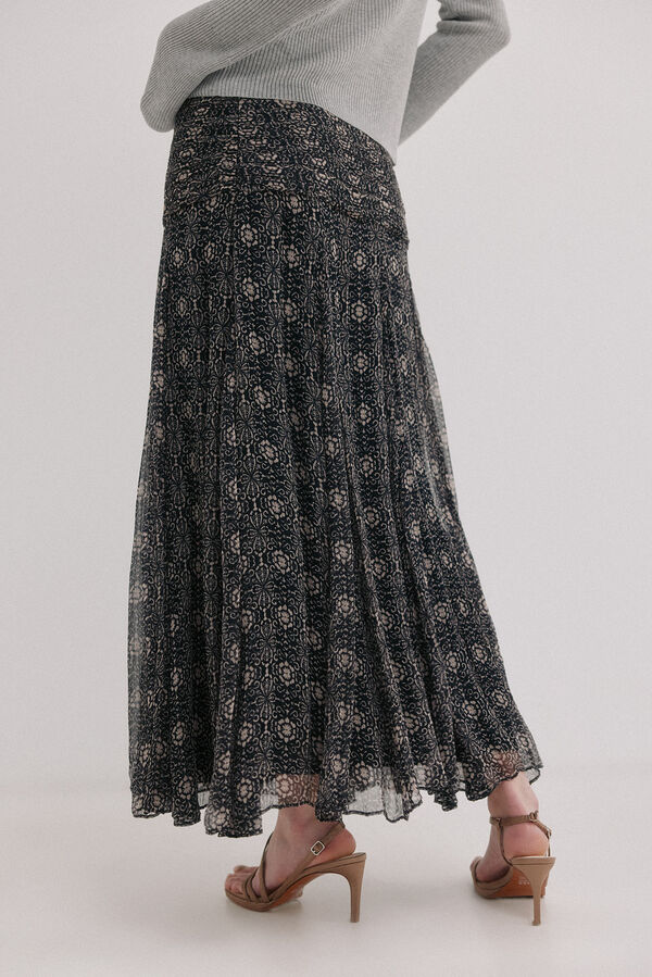 Hoss Intropia Roc&iacute;o. Saia estampada Multicolorido