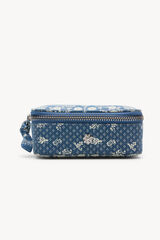 Hoss Intropia Lola. Caixa de joias estampada Azul