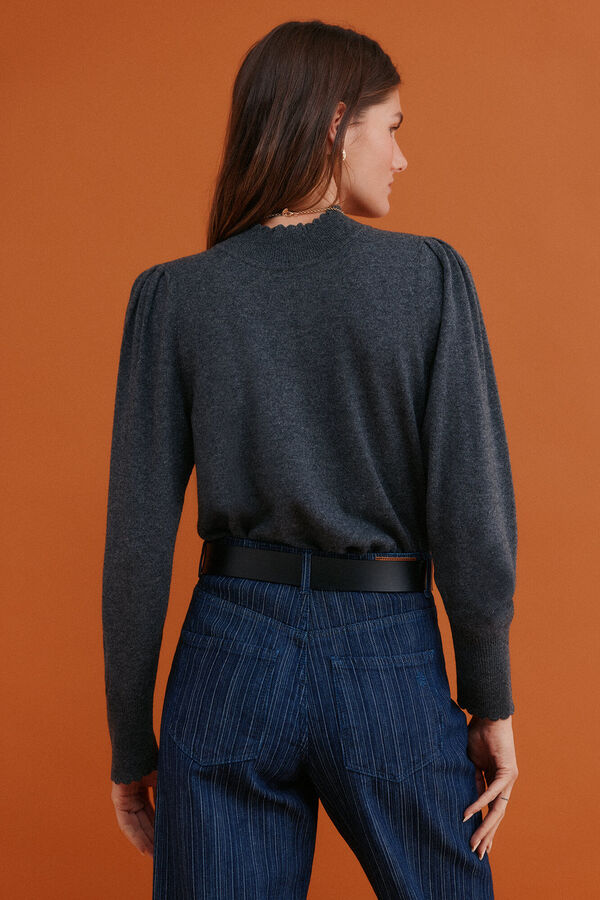 Hoss Intropia Ingrid. Camisola de manga comprida Cinzento