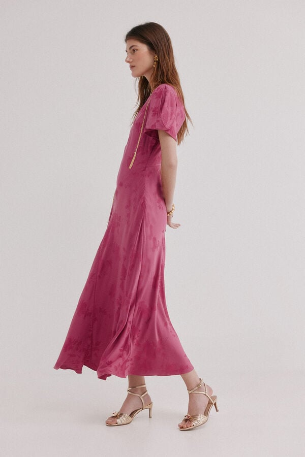 Hoss Intropia Aina. Vestido jacquard Subiu