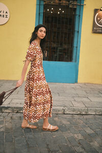 Hoss Intropia Artemisia. vestido étnico
