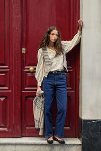 Hoss Intropia Benedetta. Calça jeans reta