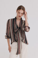 Hoss Intropia Celina. Blusa fluida Multicolorido