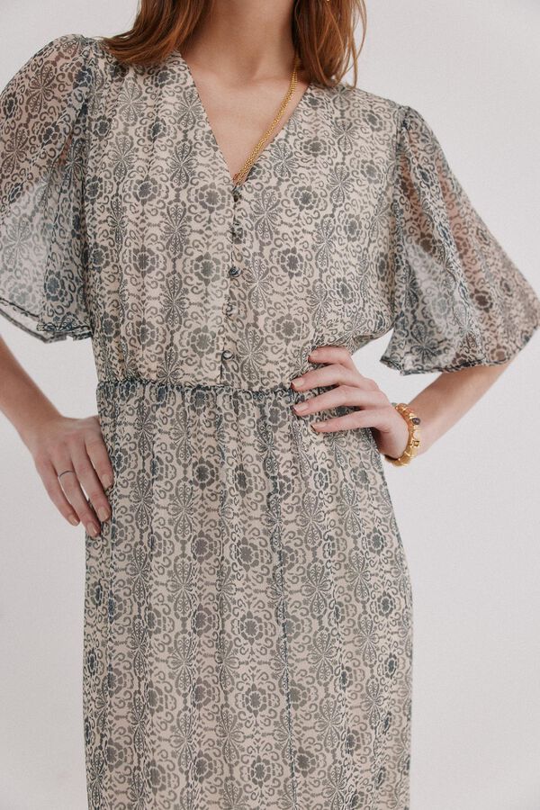 Hoss Intropia Adela. Vestido fluido Multicolorido