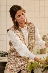 Hoss Intropia Edith. Colete estampado Multicolorido