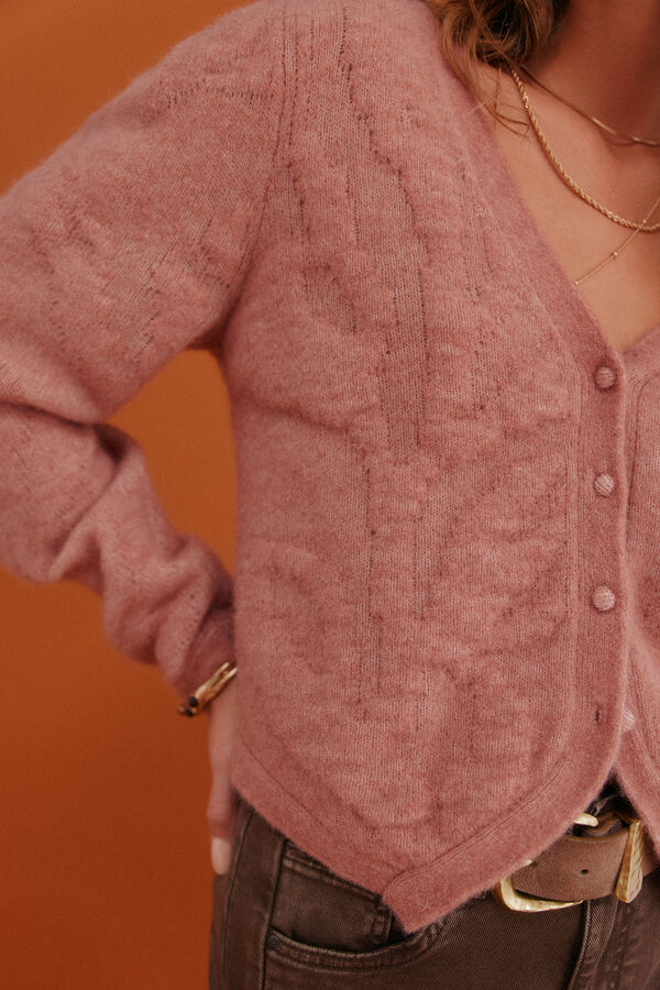 Hoss Intropia Nola. Casaco de malha Subiu