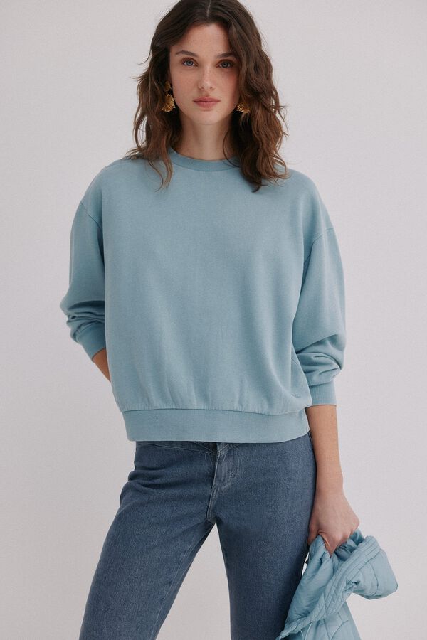 Hoss Intropia Maddie. sweatshirt de gola alta Azul