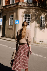 Hoss Intropia Ren&eacute;e. Saia xadrez Granada